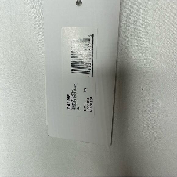 JOHNNY WAS Calme Endurance Scoop Sports Bra NWT in Small - Picture 3 of 4